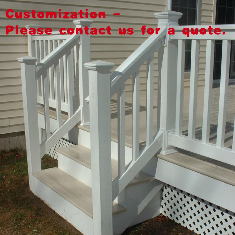 

custom.High Quality Factory Directly Price Stairs Pvc Railing Handrail