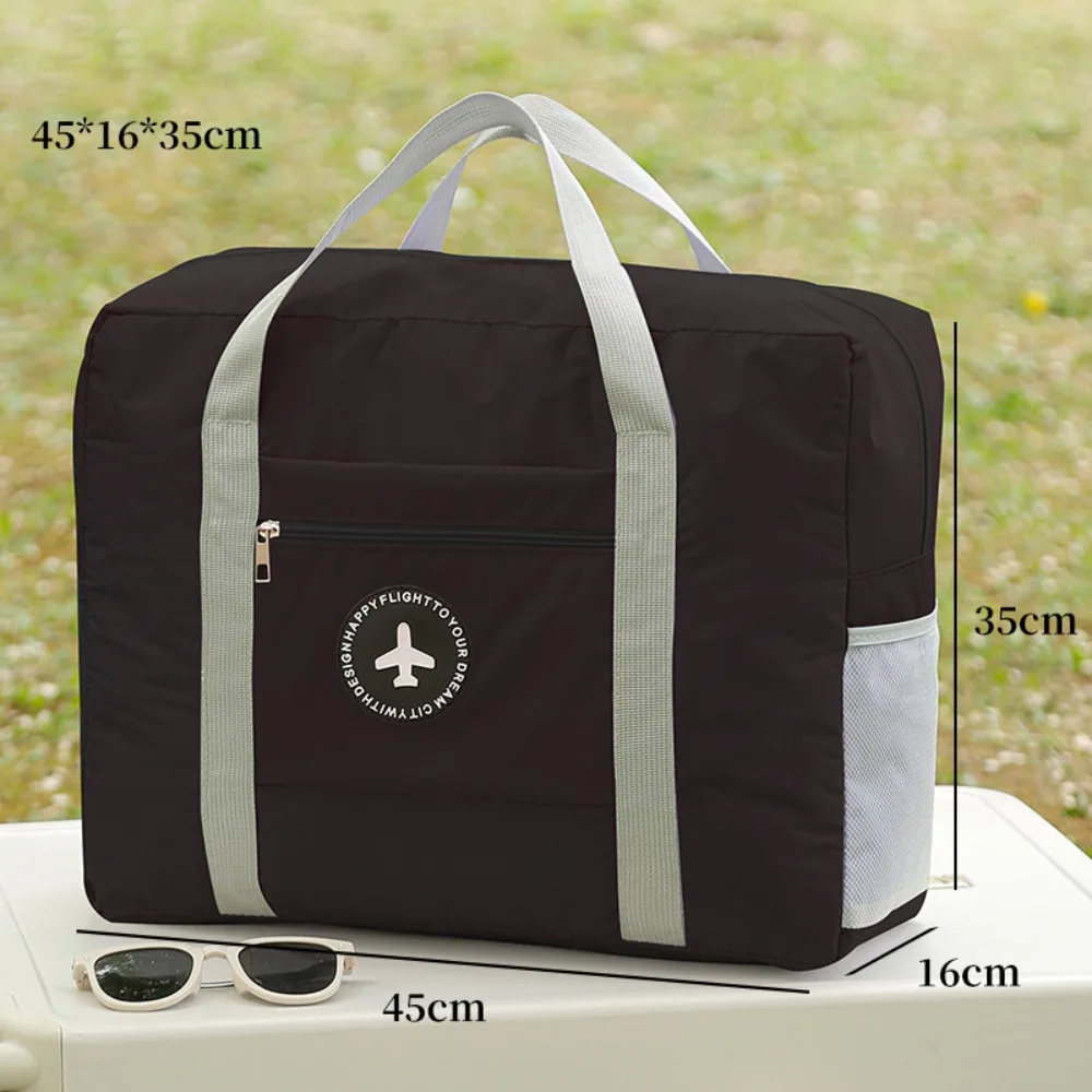 

Высококачественная дорожная сумка-тоут из оксфордской ткани, однотонная, квадратной формы, мягкая, универсальная, для путешествий