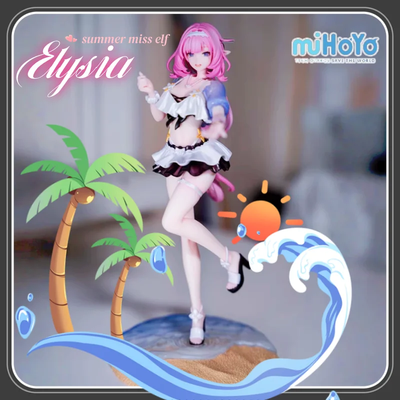 

【In Stock】Genuine Mihoyo Honkai Impact 3rd 1/8 Scale Figure Gift Alysia Summer Miss Elf Ver. Model Statue Anime Collection Gift