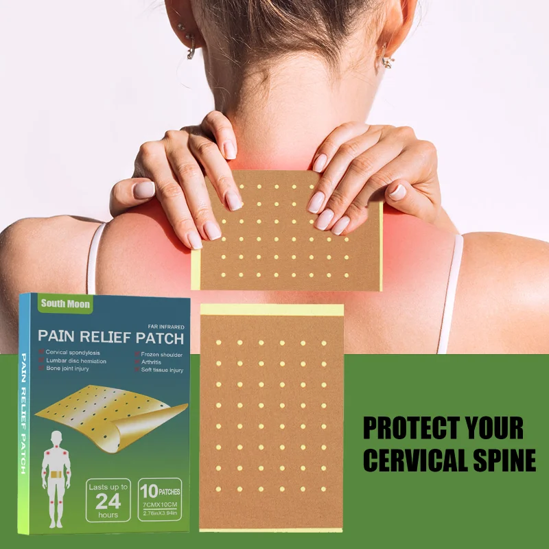 Pain Relief Patches Actually Work Herbal Medical Plaster Neck Cervical Spondylosis Health Care For Family Gift Pain Killer