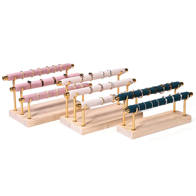 

Подставка для золотых колец, держатель для ювелирных изделий, демонстрационный стенд для колец, лестница-подставка для ожерелий