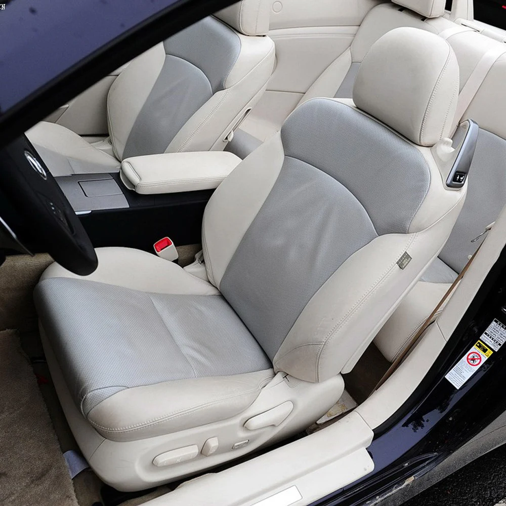 

Специальные чехлы для сидений автомобиля Lexus IS 300C 350C 250C 2009-2012 из искусственной кожи, защитные накладки, стайлинг для авто