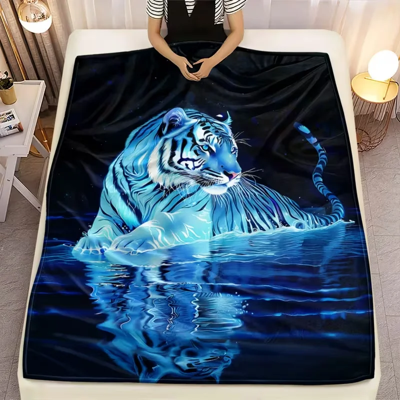 

1 шт. одеяло, мягкое теплое всесезонное одеяло для дома, офиса, кемпинга, идеальный подарок на день рождения, юбилей, распродажа одеял