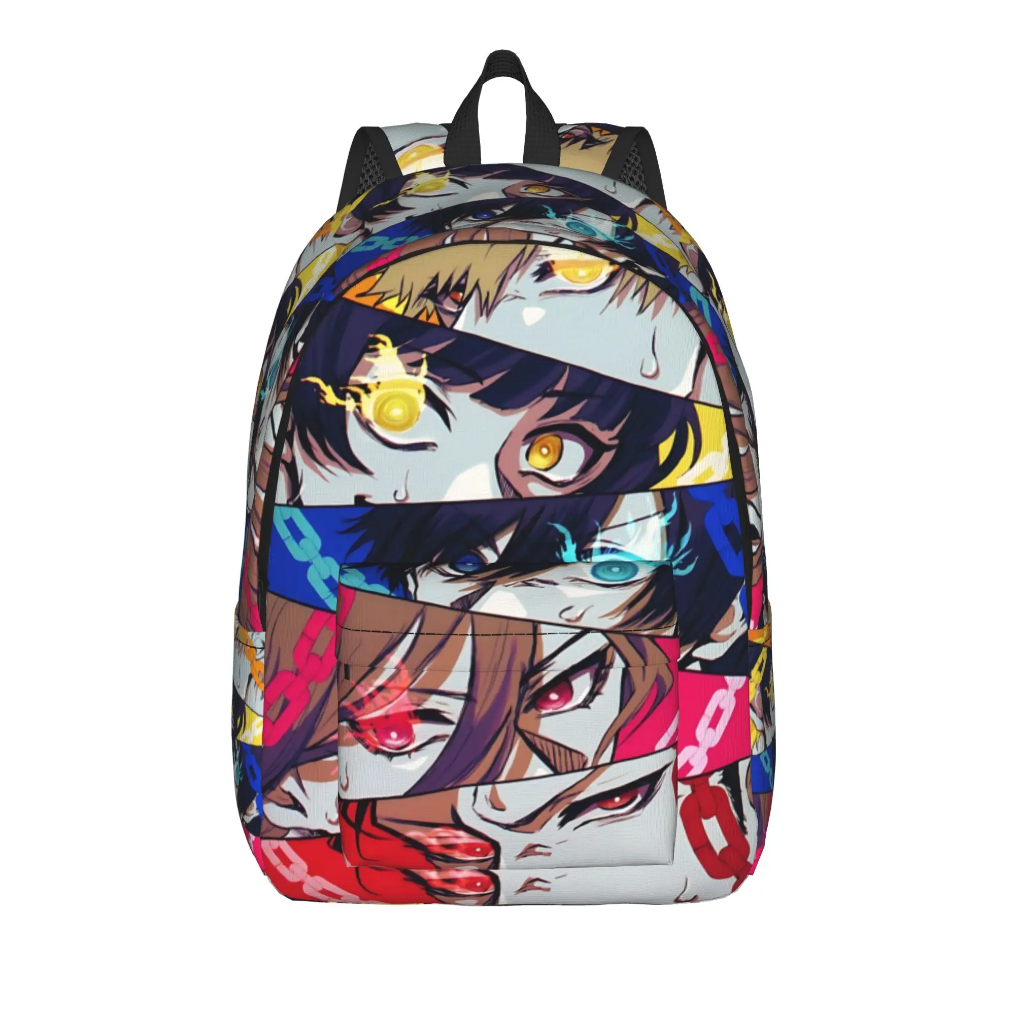 Fashion Blue Lock Football Anime Backpack  Mochilas Daily Campus Retro Washable Rucksack