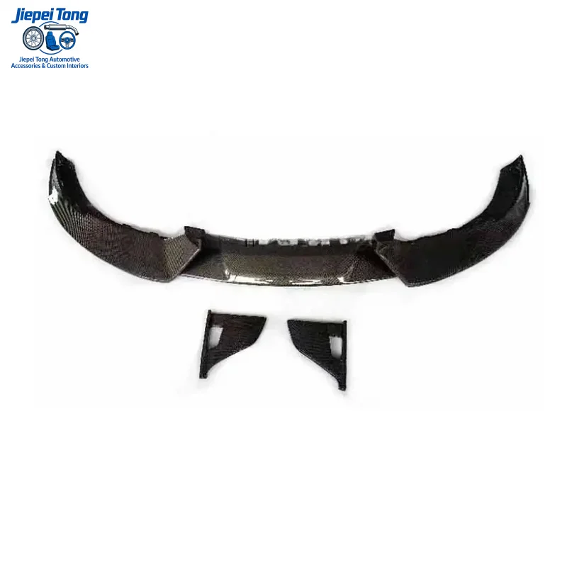 

M Style Real Carbon Fiber Front Bumper Chin Lip Splitter for Taycan 2019+