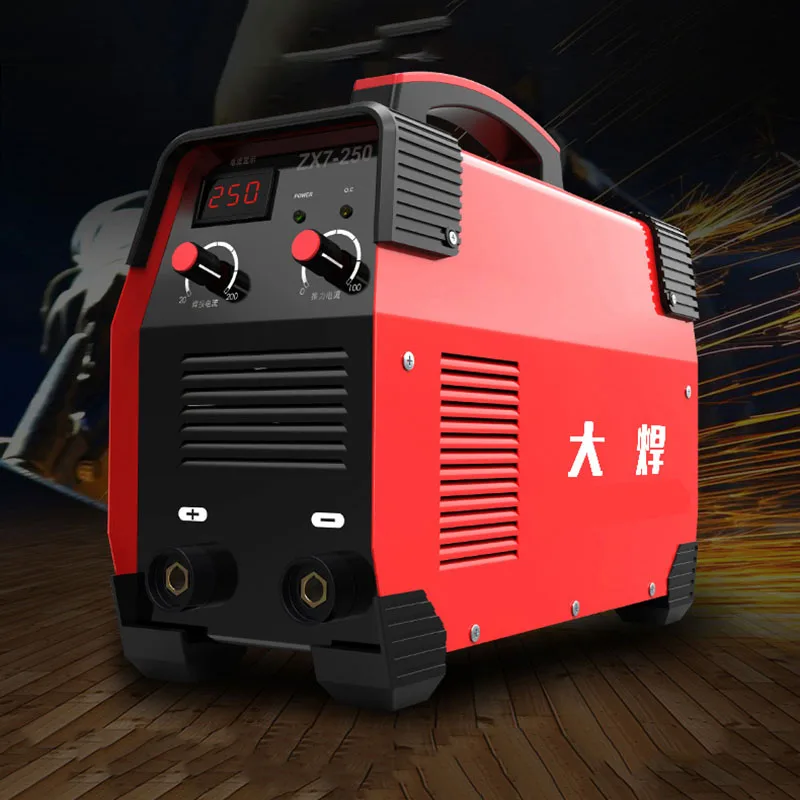 ZX7-250 220v 380v Dual-use Automatic Dual-voltage Small All-copper DC Household Electric Welding Machine