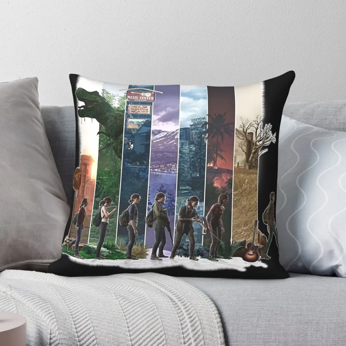 Transformation Of Ellie Square Pillowcase Polyester Linen Velvet Printed Zip Decor Throw Pillow Home Cushion Cover Wholesale 18