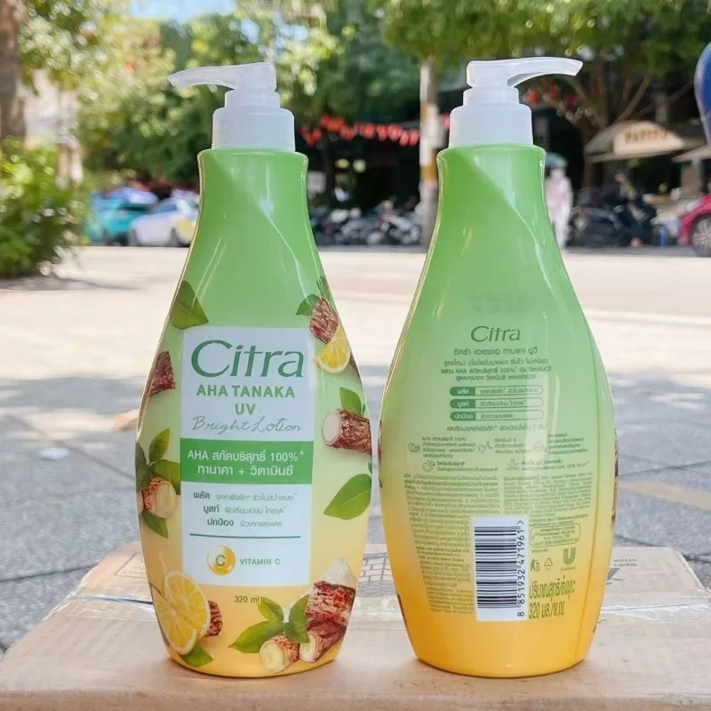Thailand Citra Sakura Brightening Body Lotion - Radiant Skin, Deep Hydration & Dark Spot Dimming Body Milk for Glowing Skin