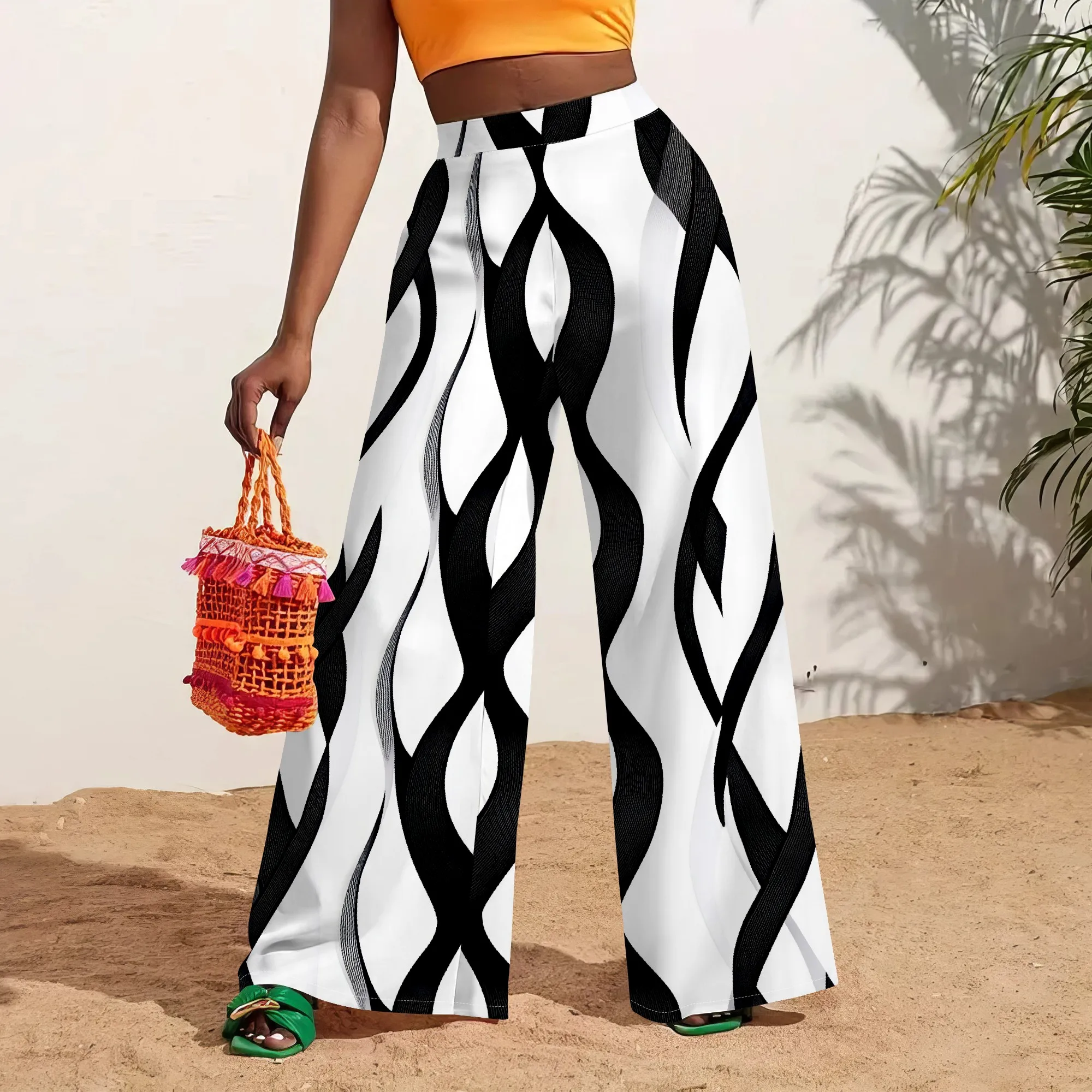 Sleeveless Bodycon Maxi Dress Brown Brush Stroke Abstract Print Chic Art-Inspired Style