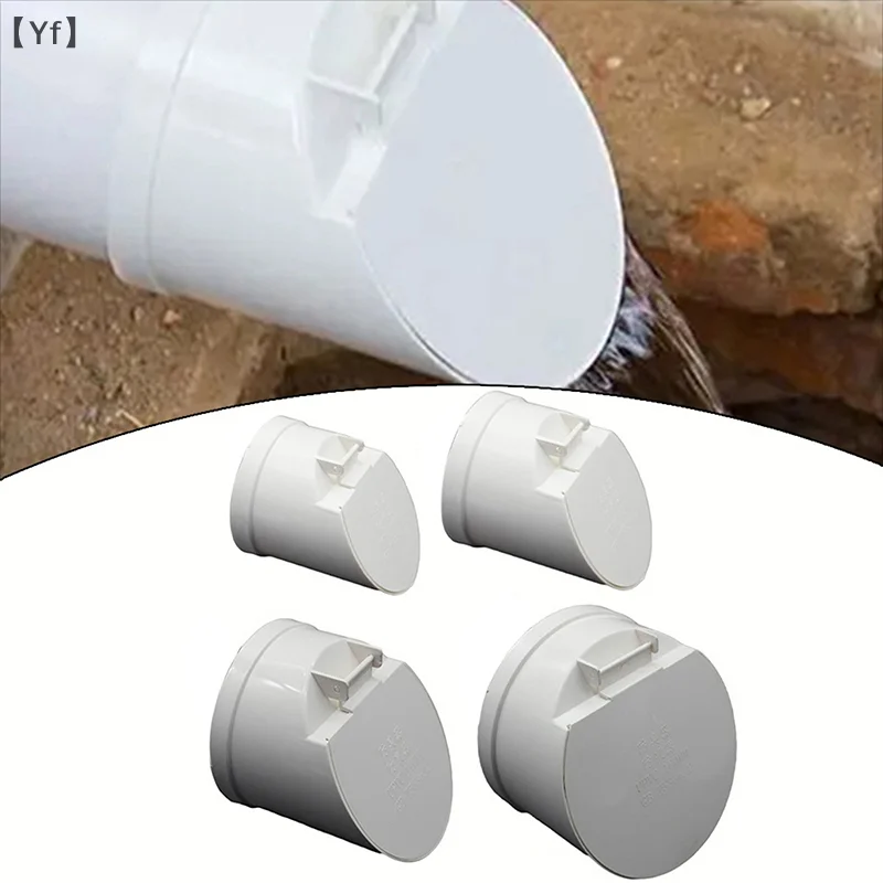 50/75/110/160mm Drain Pipe Floor Drains Sewage Pipe Large Displacement Anti Odor Anti-rat Cover Septic Tank Outdoor Pipe Valve