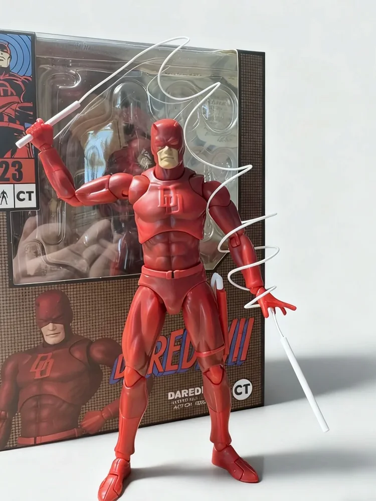 

Горячая фигурка CT Daredevil Mafex 223, версия комиксов, аниме, экшн-фигурка Shf, Коллекционная модель, статуя для детей, подарки на день рождения
