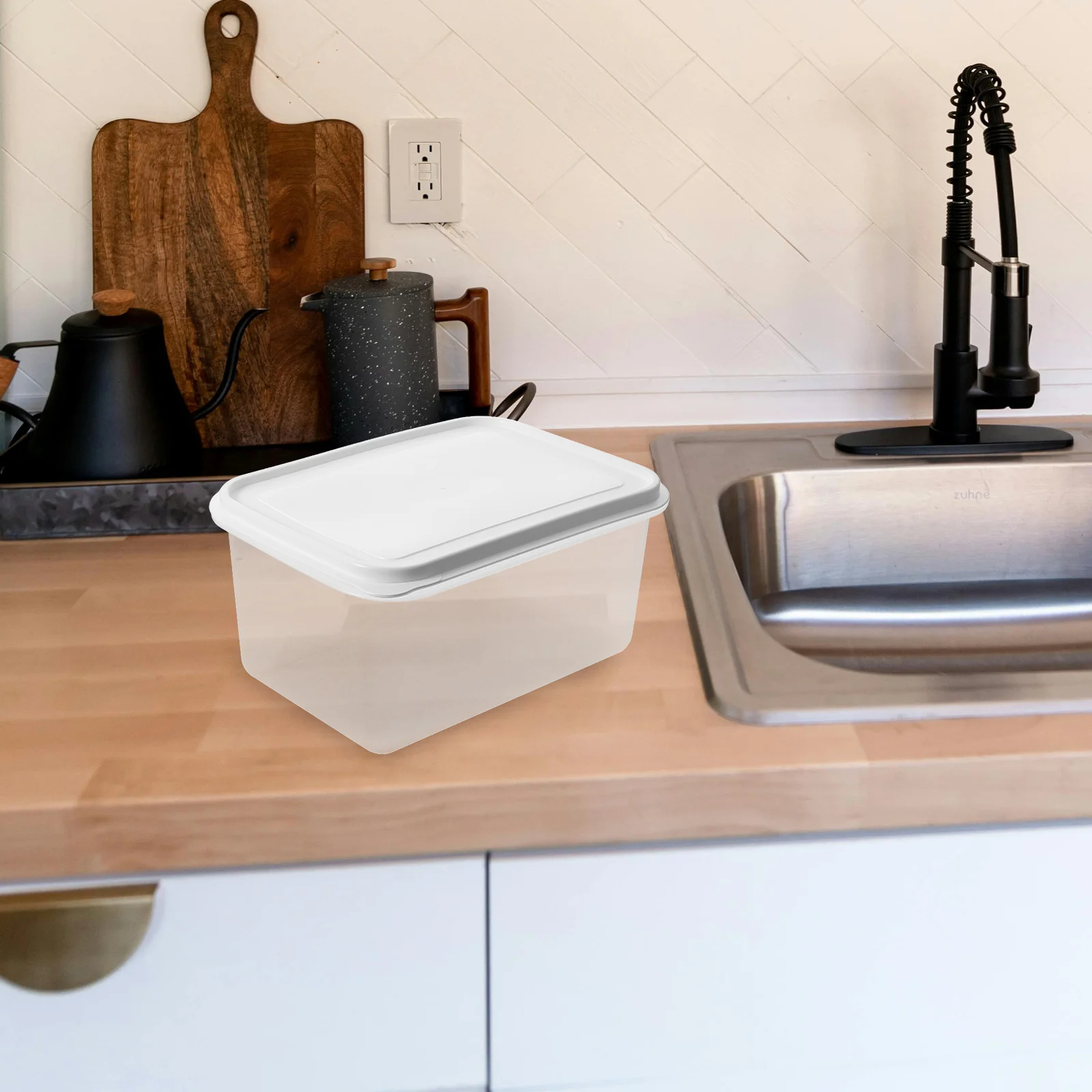 

4L Dough Proofing Box with Lid Bread Rising Container for Home Bakers Multi Tray Airtight Food Storage