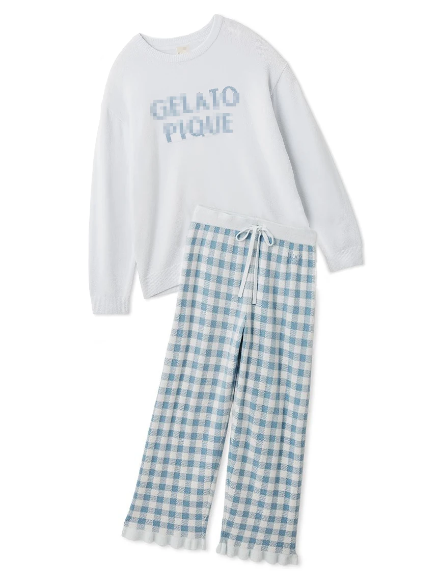 set-pigiama-ultra-morbido-a-quadri-con-motivo-a-lettere-per-san-valentino-stile-giapponese-primaverile-ed-estivo-per-donna
