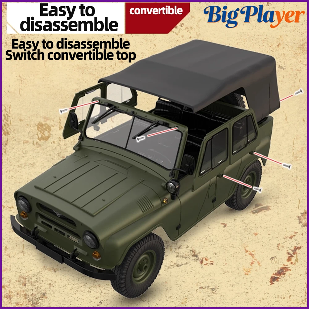 WPL C94 uaz-469 1/12 4WD Camio - Rc Roc Hobby reseña y precio