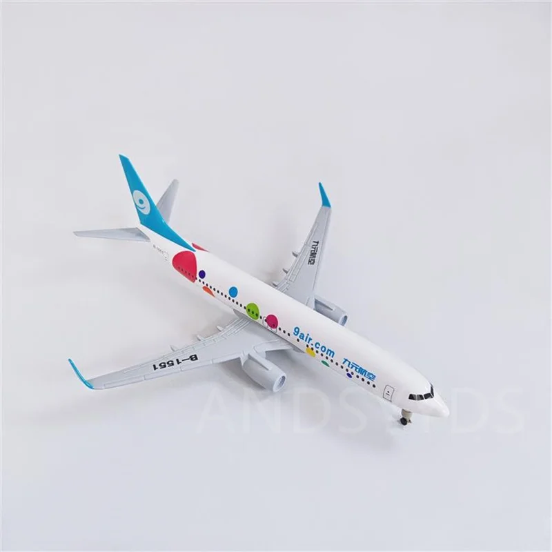 20cm nove yuan companhias aéreas b737 modelo de avião liga modelo comemorativo coleção presente brinquedo para crianças