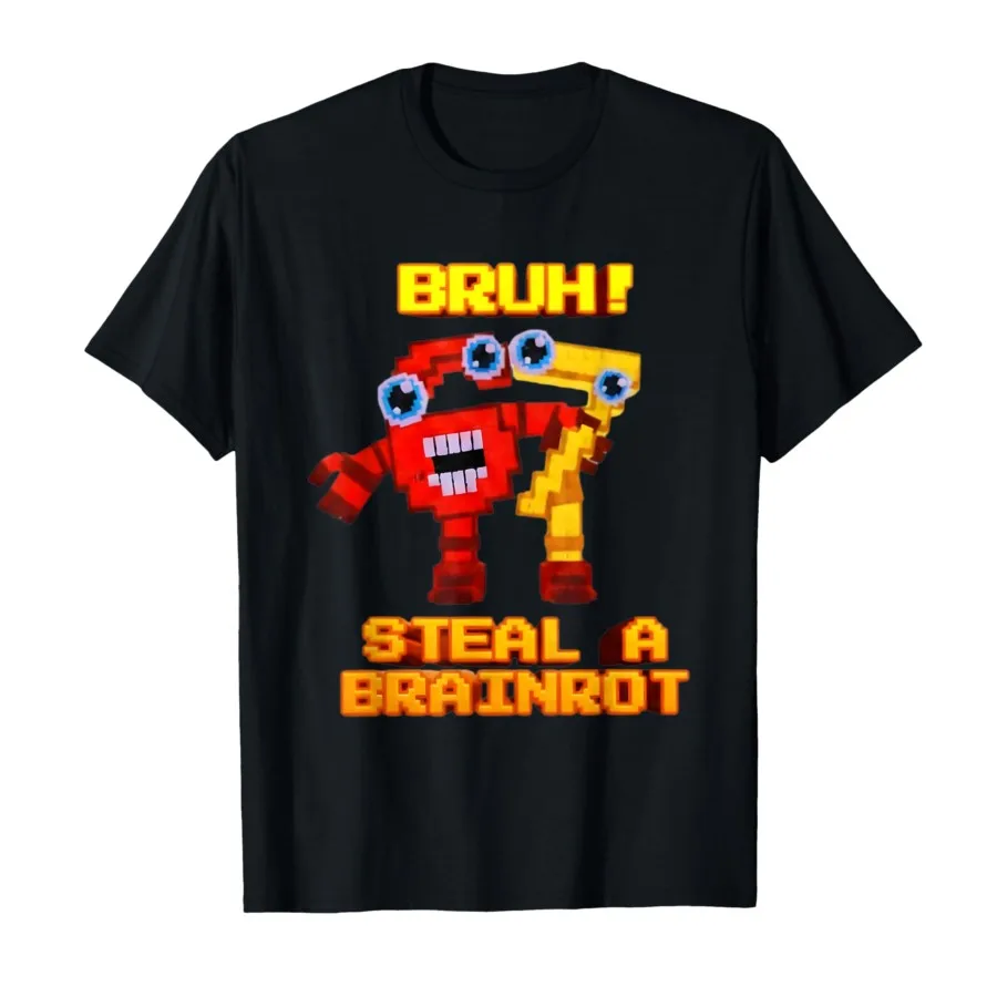 67 Six Seven 6-7 - تي شيرت مضحك لألعاب Brainrot للنساء تي شيرت بأكمام قصيرة #2