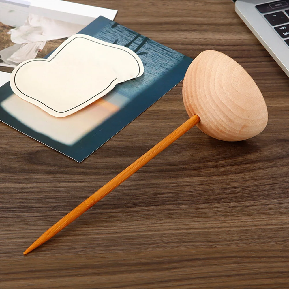 

Bill Insert Desk Receipt Holder Spike Office Memo Paper Desktop Organizer Wooden Note