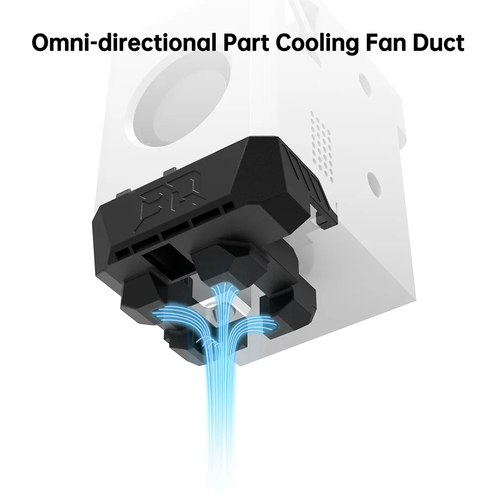 

BIGTREETECH Panda Jet Cooling Fan Duct Upgrade For Bambu lab P1P P1S X1C X1E Hotend Panda Revo 3D Printer Parts