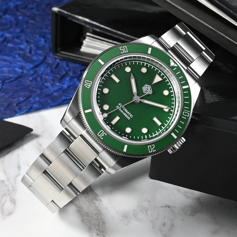 San Martin nuovo 38mm 6200 orologio subacqueo classico stile retrò orologio da uomo automatico zaffiro meccanico impermeabile 200m luminoso