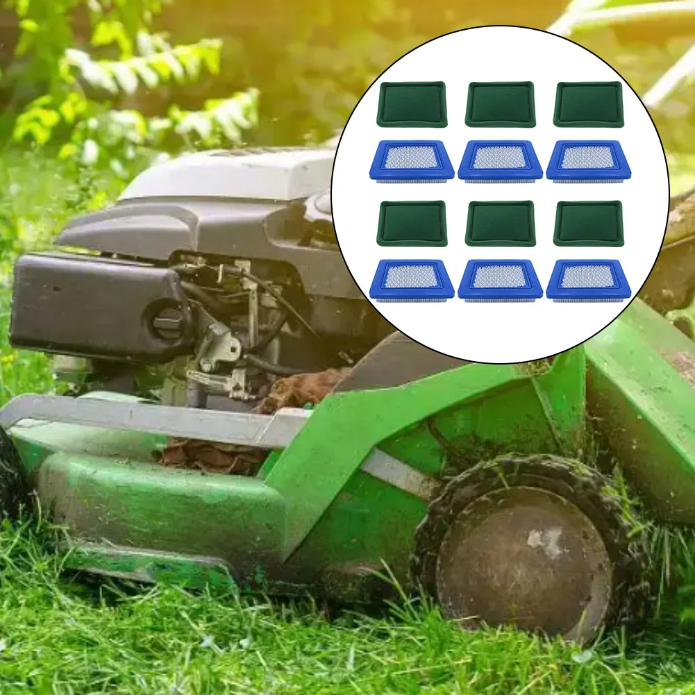 

Air Filter And Pre-Filter Sponge For 491588S 491435S 493537 5043A 5043D Lawn Mower Engine Compatible Replacement