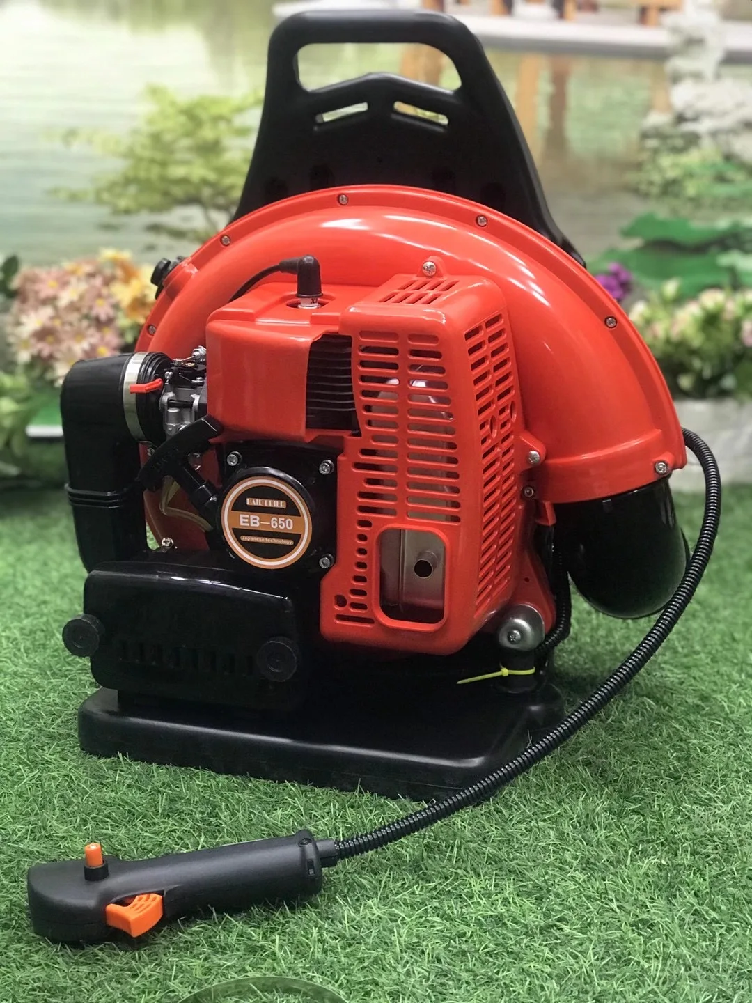 Leaf Blower Wireless 63.3cc Two-Stroke Gasoline Garden Air Blower Backpack High-Power Tools Dust Collector Farm Equipment EB650