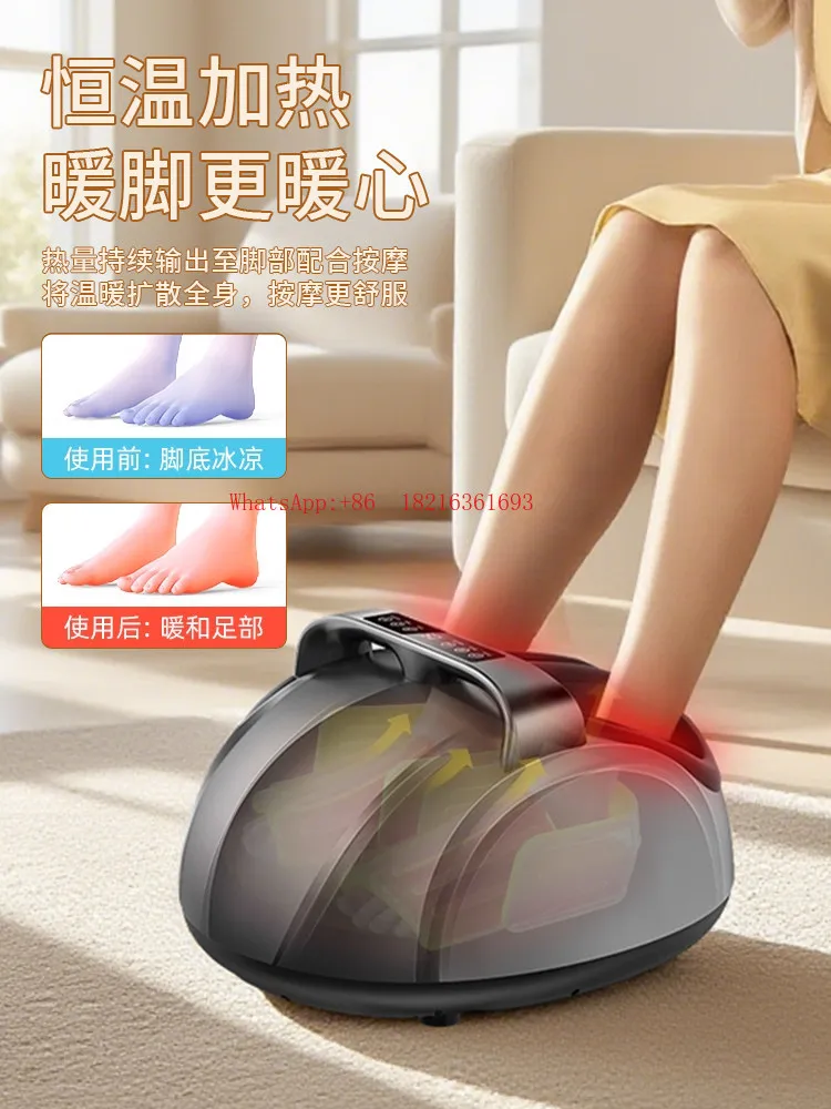 Kneading and Heating Foot Meridian Dredging Massage Machine Fully Automatic Foot Massage Machine