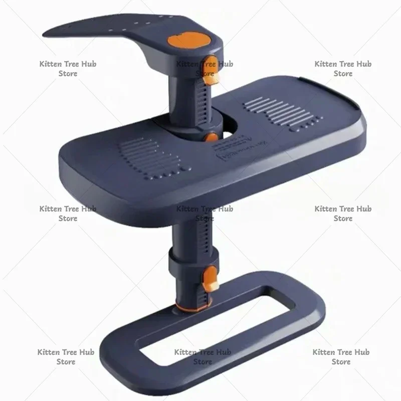 Suitable for safety seats, bicycles, universal foldable and adjustable footstools