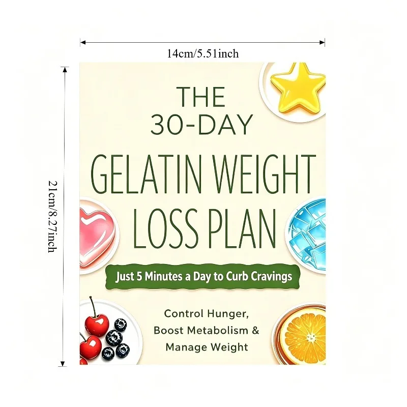 Women's Gelatin Diet Weight Loss Wellness Guide Book for Adult Women 30 Day Healthy Lifestyle Plan view 6