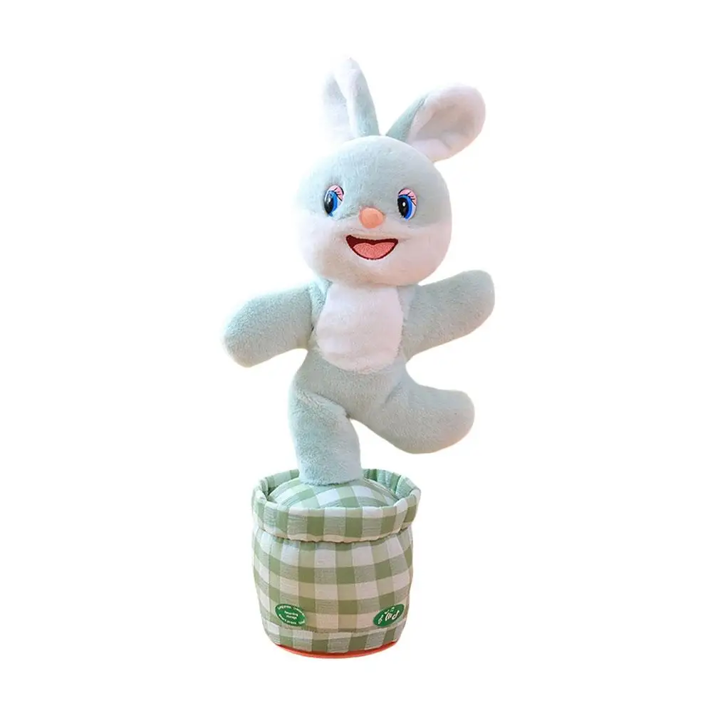 Electric Dancing Electric Dancing Music Plush Toy Cute Ass Gifts Doll kids Rose Rabbit Animal Stuffed Pets Twisted Z6H7