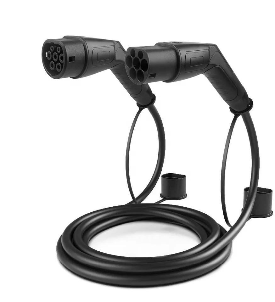 Type 2 to Type 2 EV  Cable with TPU, Fast EV Charger 16A 32A Mode 3 EV  Cable