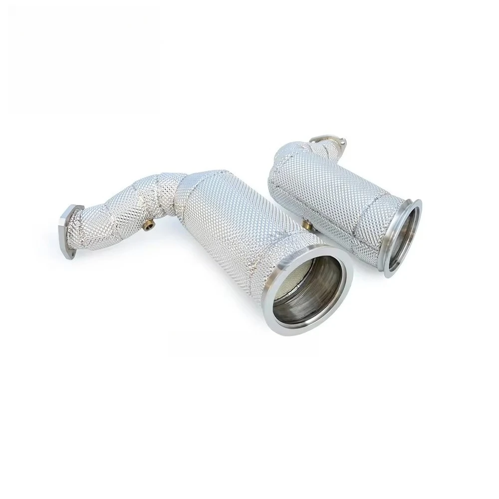 

Stainless Steel High-flow Exhaust Pipe Racing Car Upgrade for URUS 4.0T 2020-2024 Insulated Downspout Exhaust Head