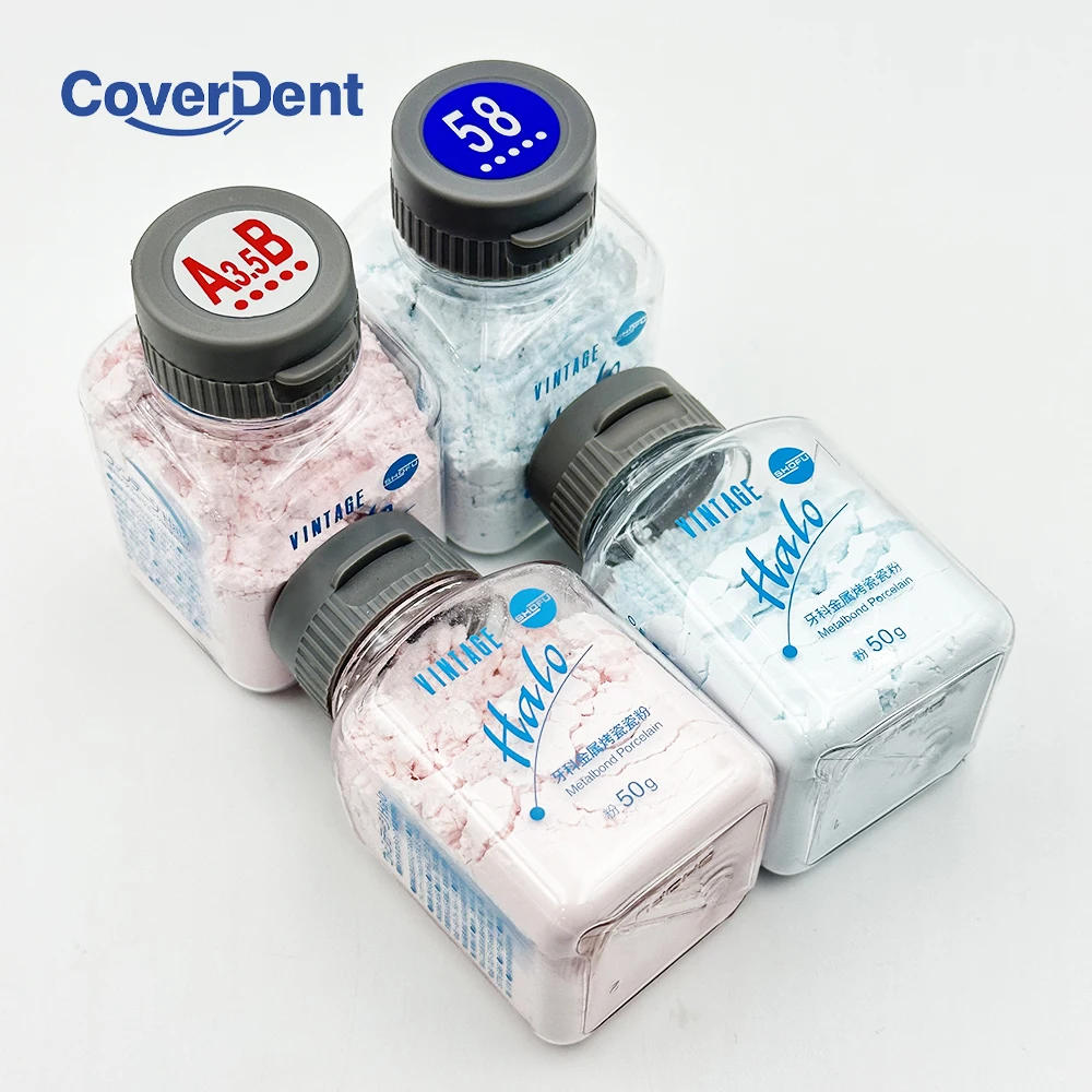 SHOFU Vintage Halo Dentin Powder Body Porcelain Powder Dental Lab Material Metal Porcelain Powder 50g/Bottle