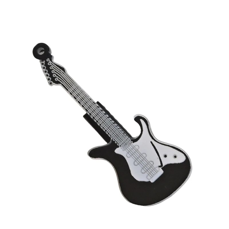 Jepit Rambut Elegan Gitar Jepit Rambut Gitar Alat Musik Kreatif Tahun 2000an