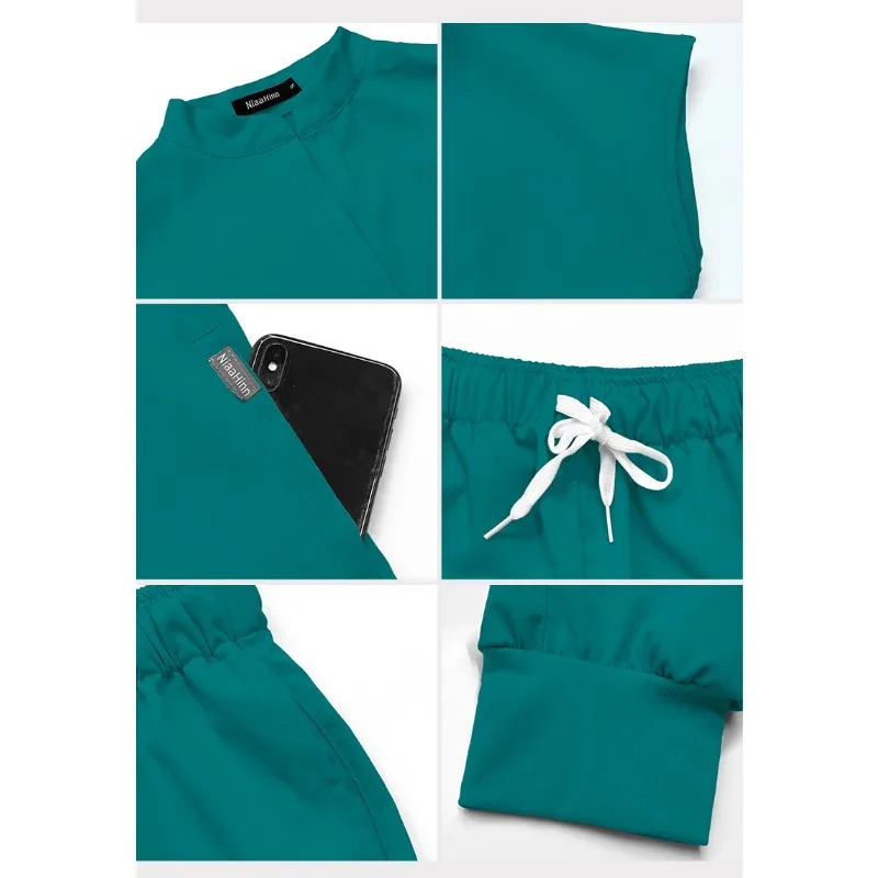 Uniforme de propormédicale pour femmes, chemise à manches courtes, vêtements de travail pour animalerie, médecin et infirmière