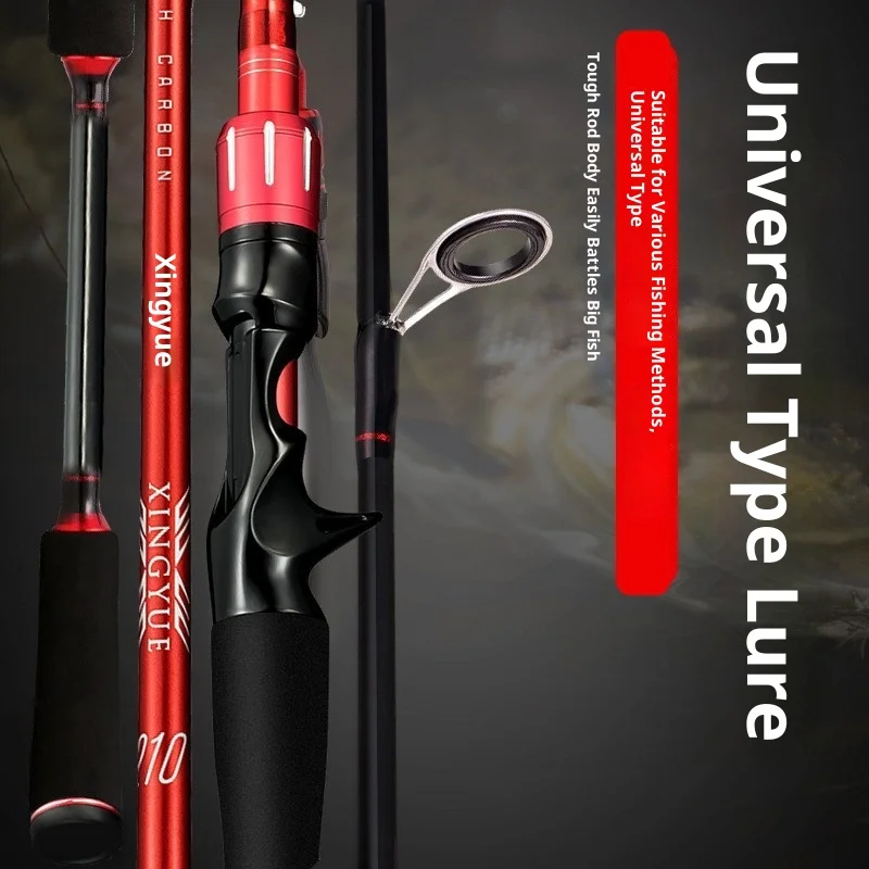 

Beginner Fishing Rod Kit with Spinning Reel Casting Lure Rod for Saltwater Freshwater