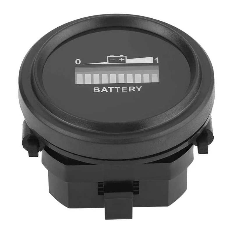 12V/24V/36V/48V/72V LED Digital Battery Indicator Waterproof Meter Gauge Battery Indicator for Go-Lf Ca-Rt