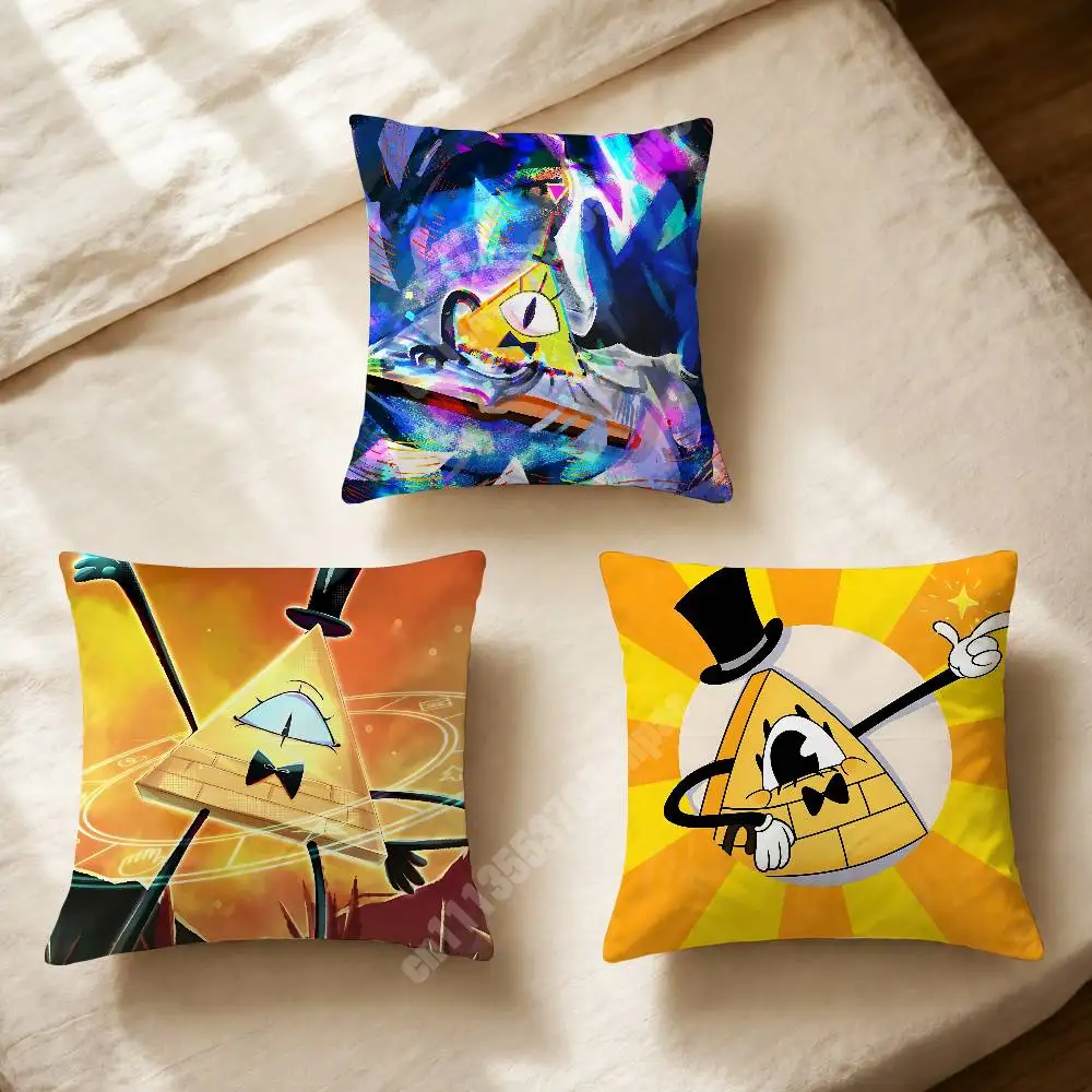 The Book of B-Bill C-Cipher Pillow Cover Cushion Case Sofa Couch Modern Apartment Decor Family Furnishing