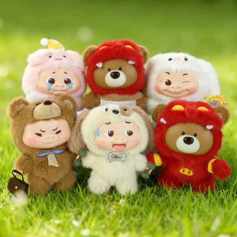 

Gg Bond X Gift Bear And Friends Wonderful Partners Series Vinyl Pendant Blind Box Cute Cartoon Anime Doll Halloween Gift For Kid