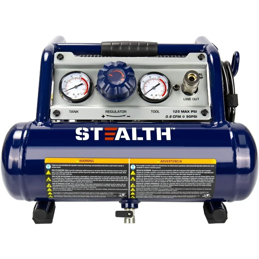 

Воздушный компрессор 1 галлон 1 2 л.с. Макс. 125 фунтов на квадратный дюйм с индукционным двигателем для сверления, шлифования гвоздей, без масла и обслуживания