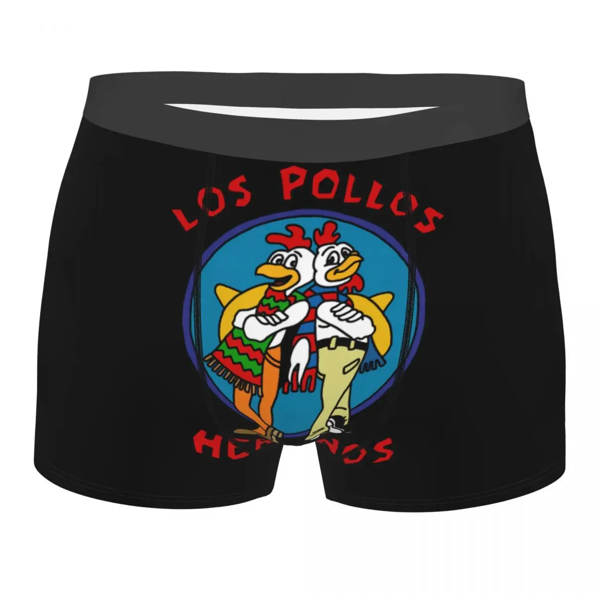 

Los Pollos Hermanos Breaking Bad Men's Boxer Briefs, Highly Breathable Underwear,Top Quality 3D Print Shorts Birthday Gifts