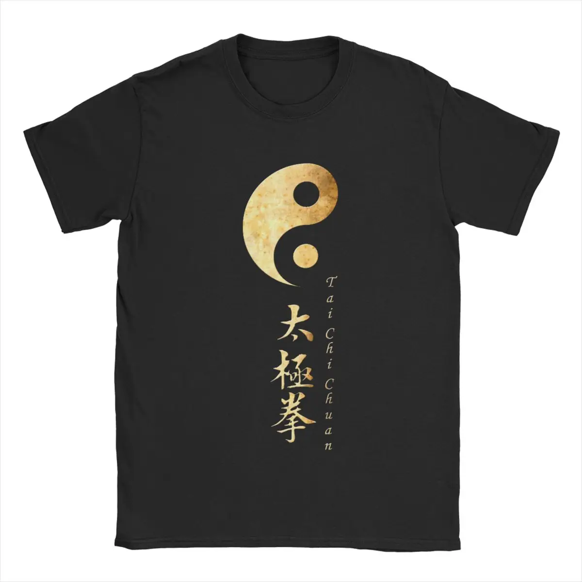 Summer Men Women\'s Tai Chi Yin Yang T Shirts Apparel Chinese Kungfu Pure Cotton Tops T-shirt Funny Tee Shirt