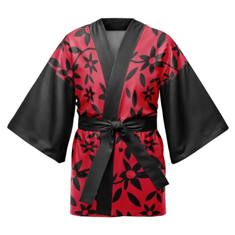 traje-de-performance-estilo-japones-com-design-de-kimono-e-padrao-de-flores-vermelhas-e-pretas-sem-outros-desenhos