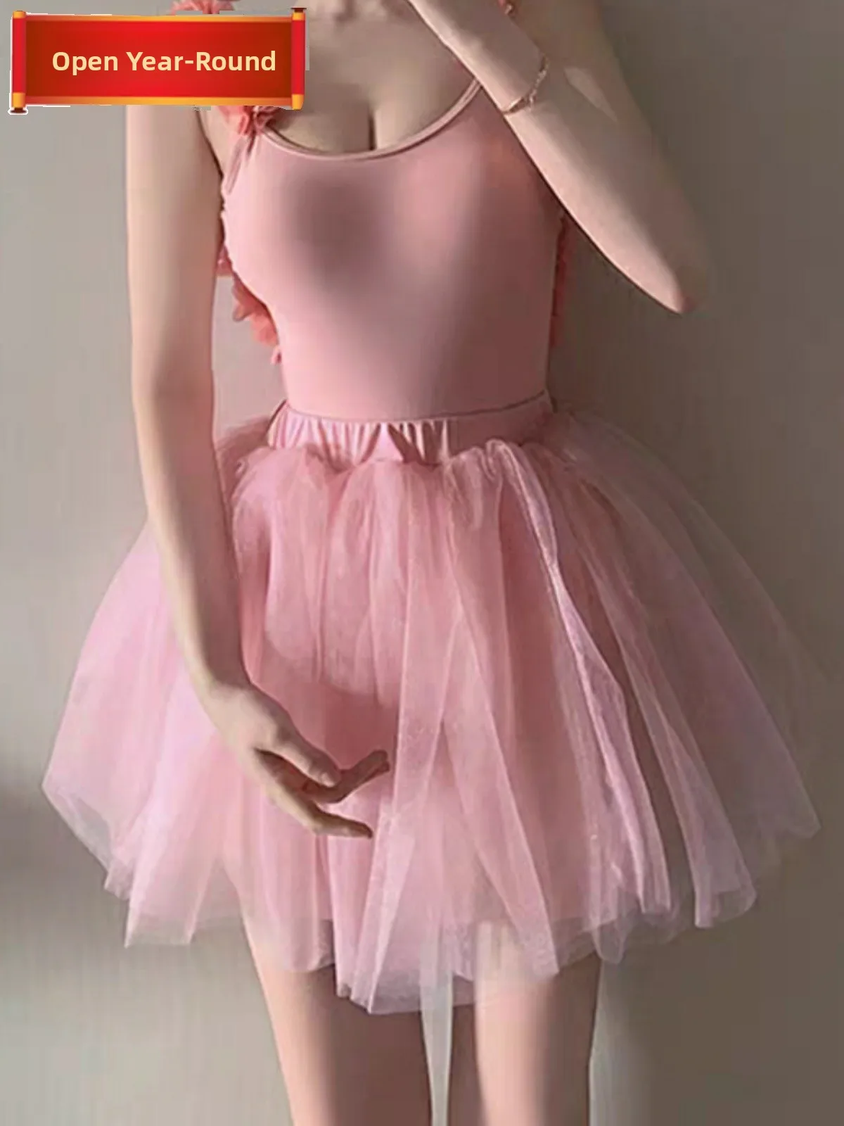 

Розовый слитный купальник с цветочным 3D-дизайном для отпуска, корректирующий фигуру, скрывающий живот, Bal Pure Desire Sle