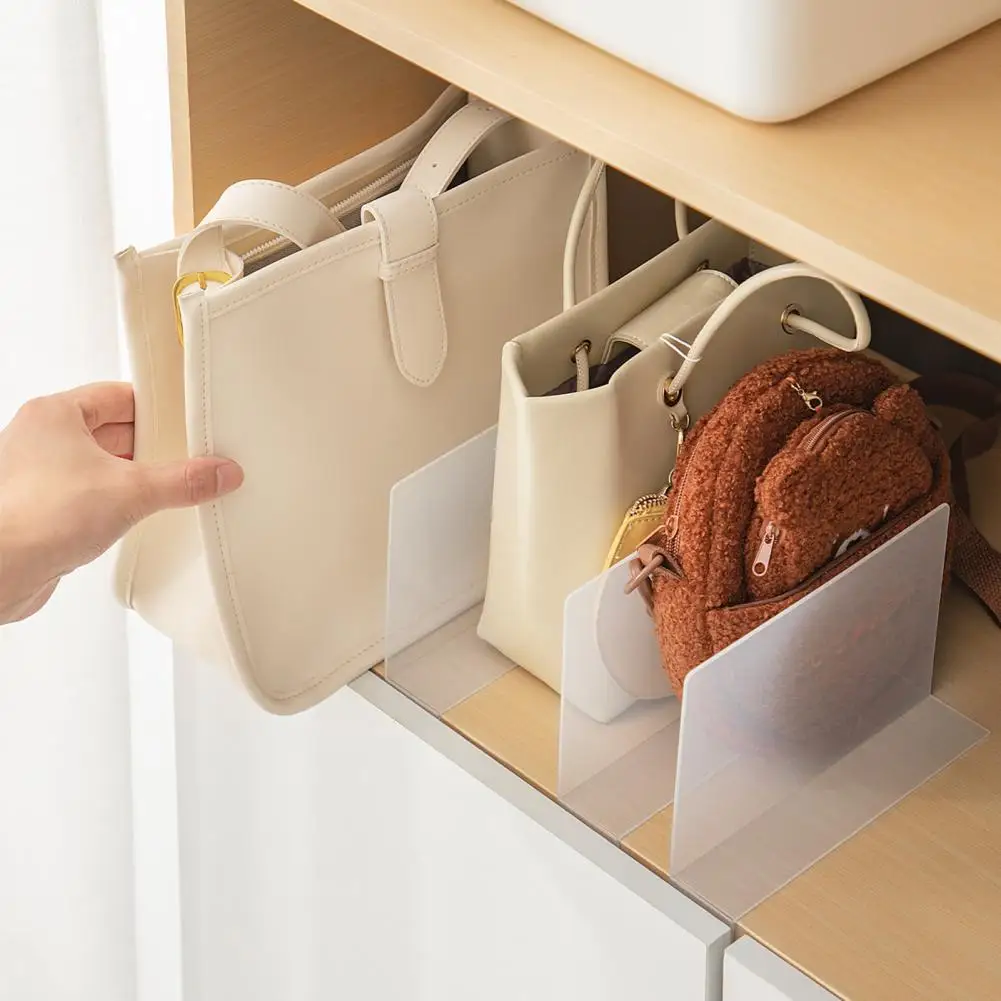 Transparente Frigorífico Partition Divisor, Gaveta Separador, Amplamente Utilização, Cozinha, Space Saving, Conveniente, 2pcs