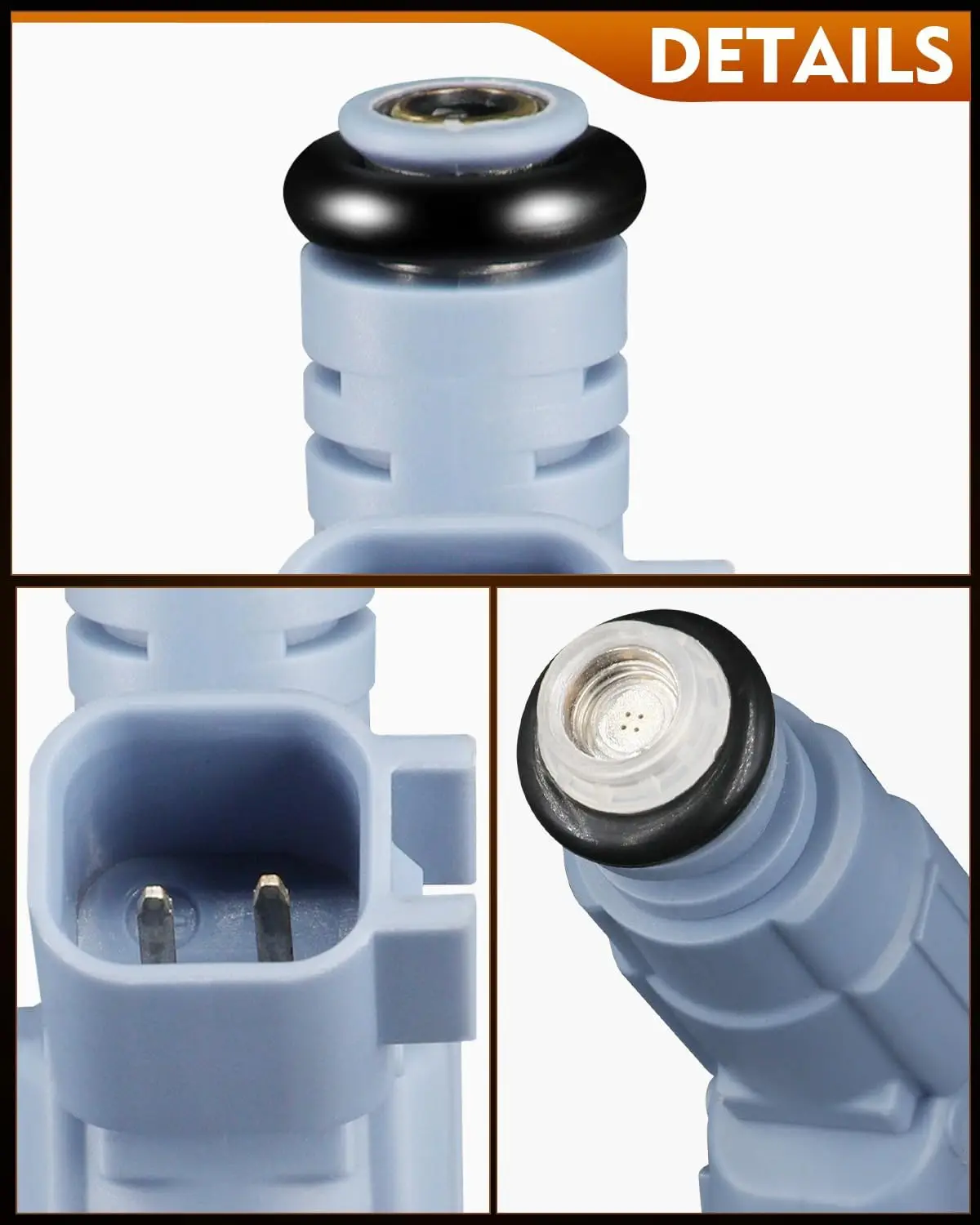 Bilusi 0280155849 4.7L Fuel Injectors For Dodge Dakota Durango For Jeep Grand Cherokee Commander 01-07 For Chrysler Aspen 2007