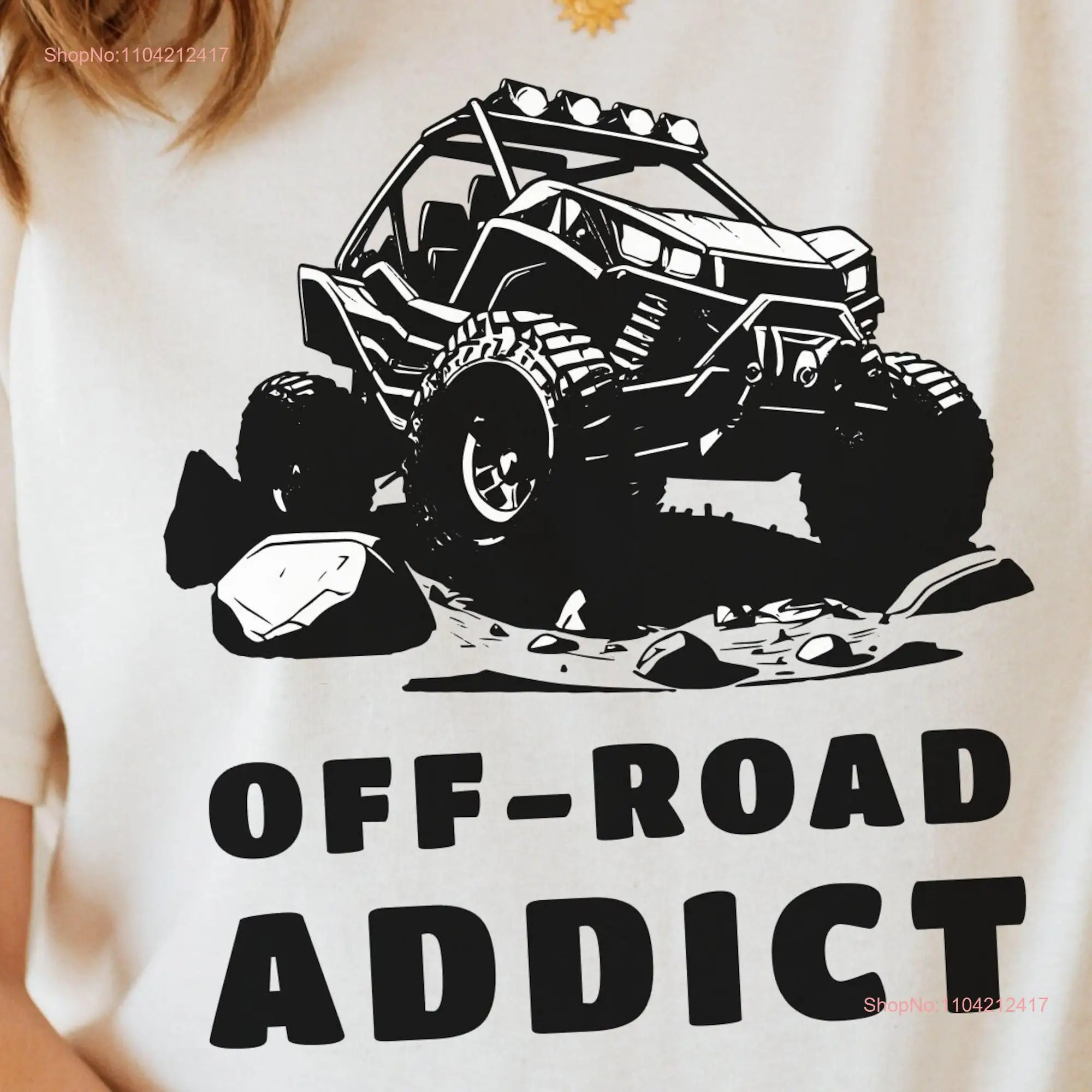 SxS T Shirt Offroading 4x4 Off Road Country Side by UTV Mudding Mud long or short sleeves