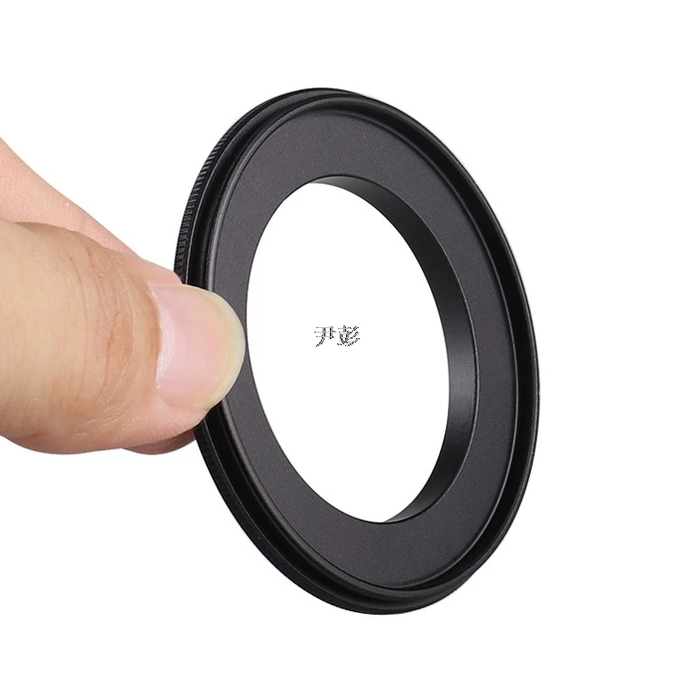 42-58mm Metal Double Male Thread Adapter Ring 42mm Male to 58mm Male Screw Coupling Ring for Camera Lens Connection