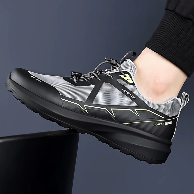 

Men's mesh breathable casual sports shoes four seasons fashion light comfort versatile students soft sole sneakers running shoes