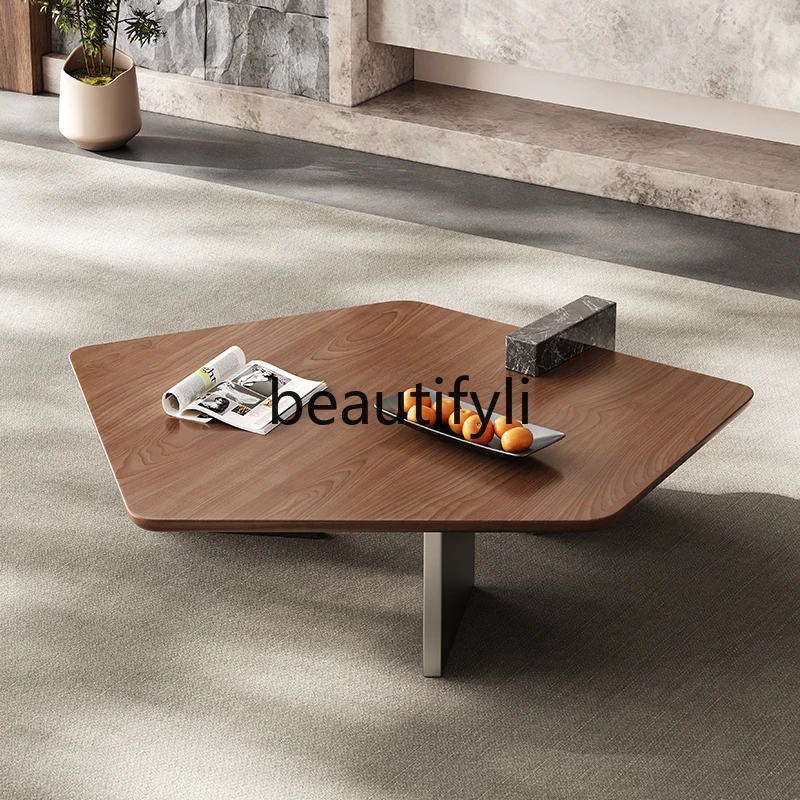 

Retro log wind star modeling creative special-shaped coffee table