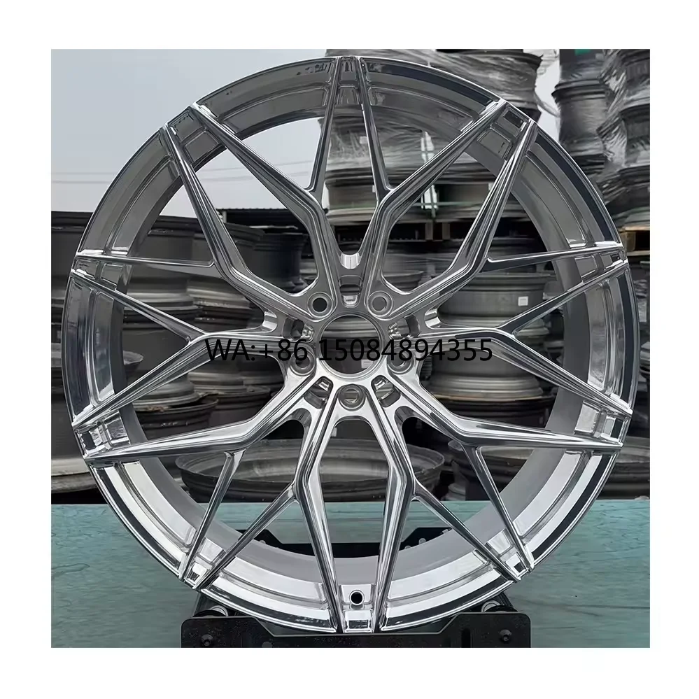 

6061-T6 Alloy Racing Wheels 19-24 Inch Forged Rims Custom 5x112 5x120 Polished for Luxury Car Modification